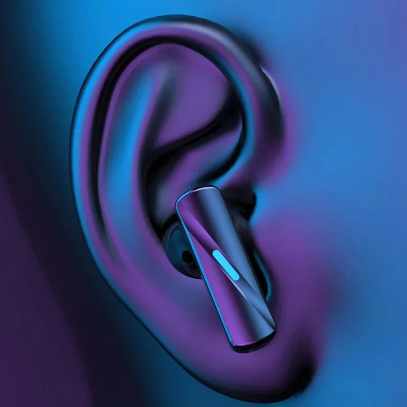 True Wireless Earphones M60 Bluetooth5.3 Headphones 9D Sound TWS Sports Headset Gaming Stereo Earbuds Built-in Mic for Phone A&V