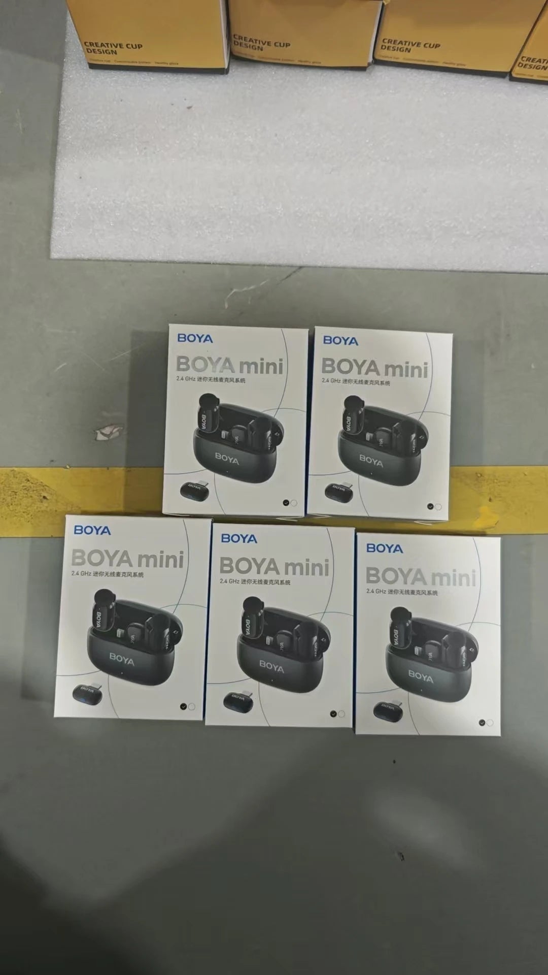 BOYA Mini Wireless Type-C Lapel Microphone for iPhone iPad Android Condenser Microphone for Live Broadcast Audio Video A&V