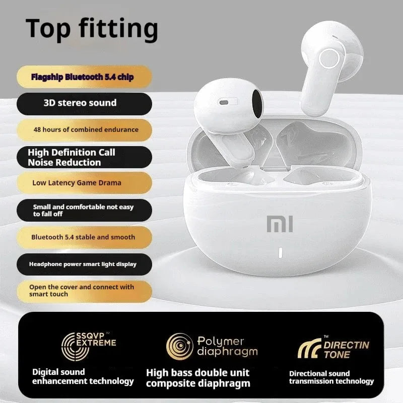 Original XIAOMI Bluetooth Headset HiFI Stereo Game Earphone Wireless Sport Earbuds Bluetooth Headphones With Mic M21 Earphone A&V