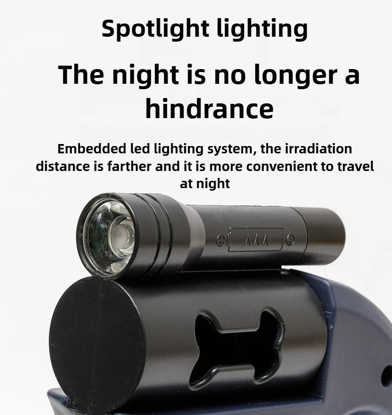 3M 2 in 1 Retractable Dog Leash for Small Medium Dogs Dual Head Automatic Extending Lead for Dog Head Automatic Extending Lead 2 - A&V