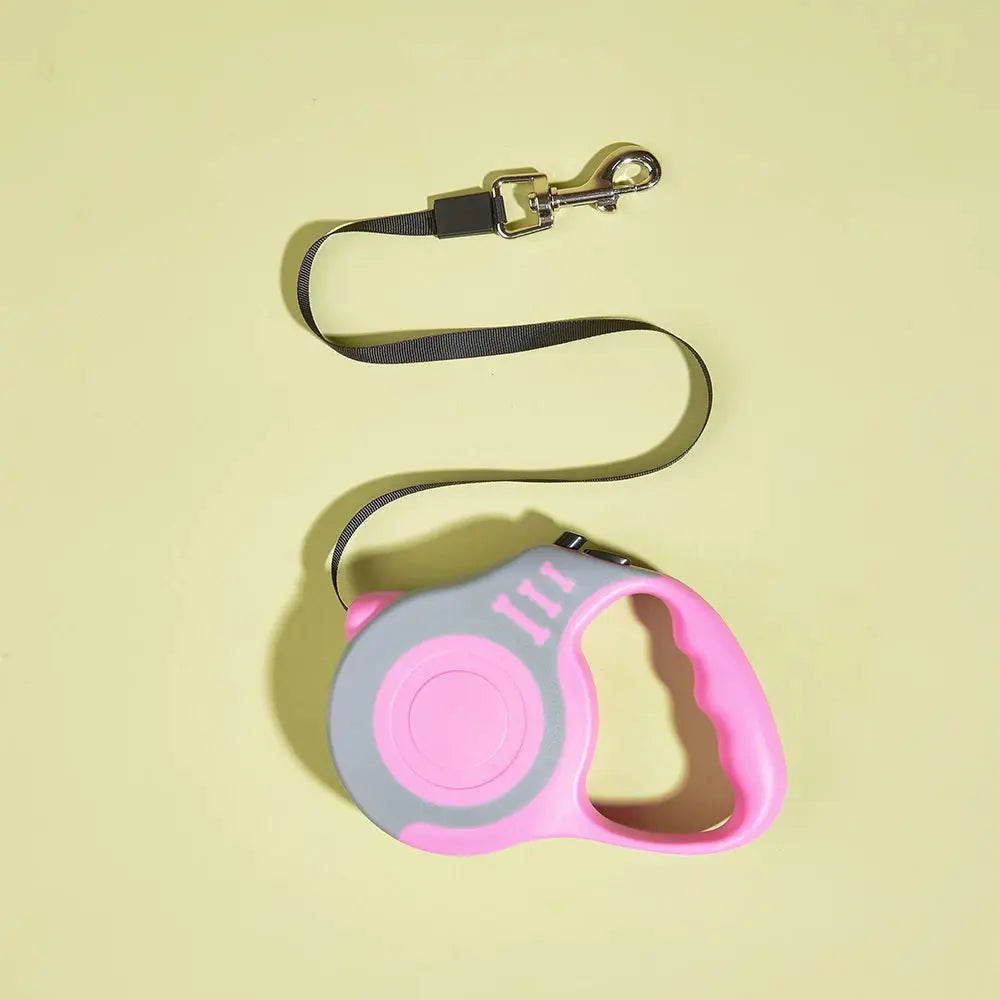 3m 5m Dog Leash Strong Nylon Puppy Lead For Small Medium Large Dogs Cats Automatic Retractable Durable Yorkshire Pet Supplies - A&V