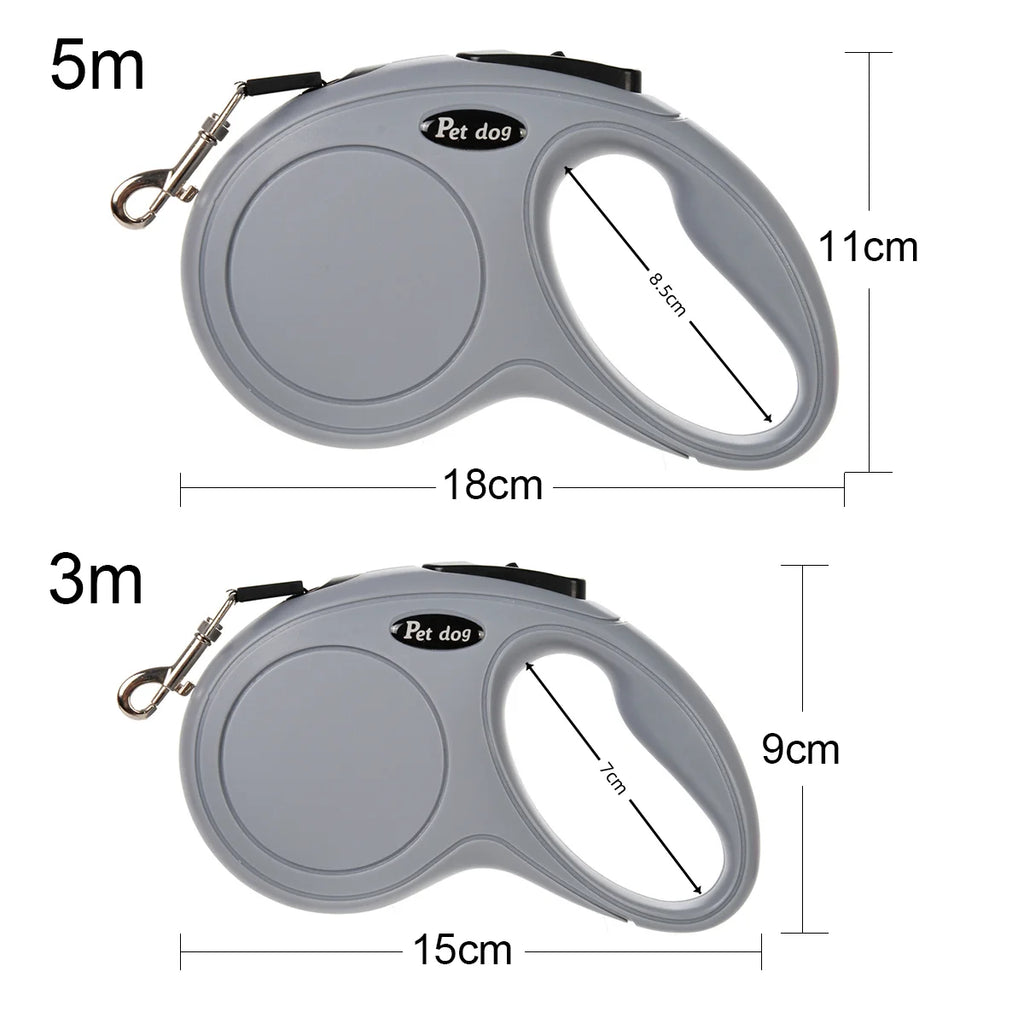 Dog Leash Automatic Retractable Pet Leash For Small Medium Dogs Cat Lead Extend Outdoor Walking Traction Rope Chihuahua Supplies - A&V