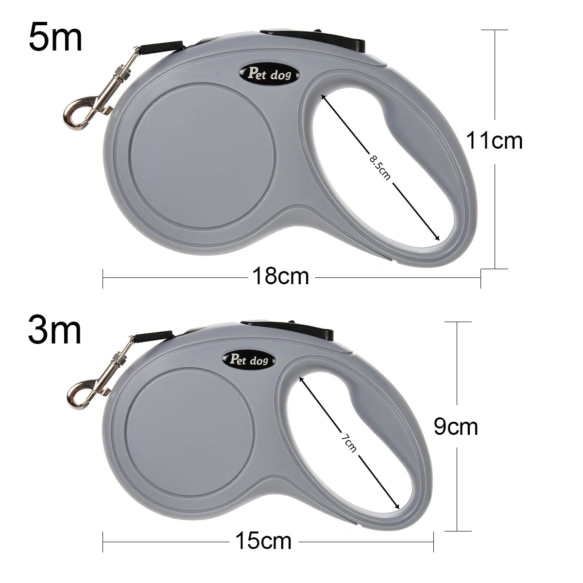 Dog Leash Automatic Retractable Pet Leash For Small Medium Dogs Cat Lead Extend Outdoor Walking Traction Rope Chihuahua Supplies - A&V