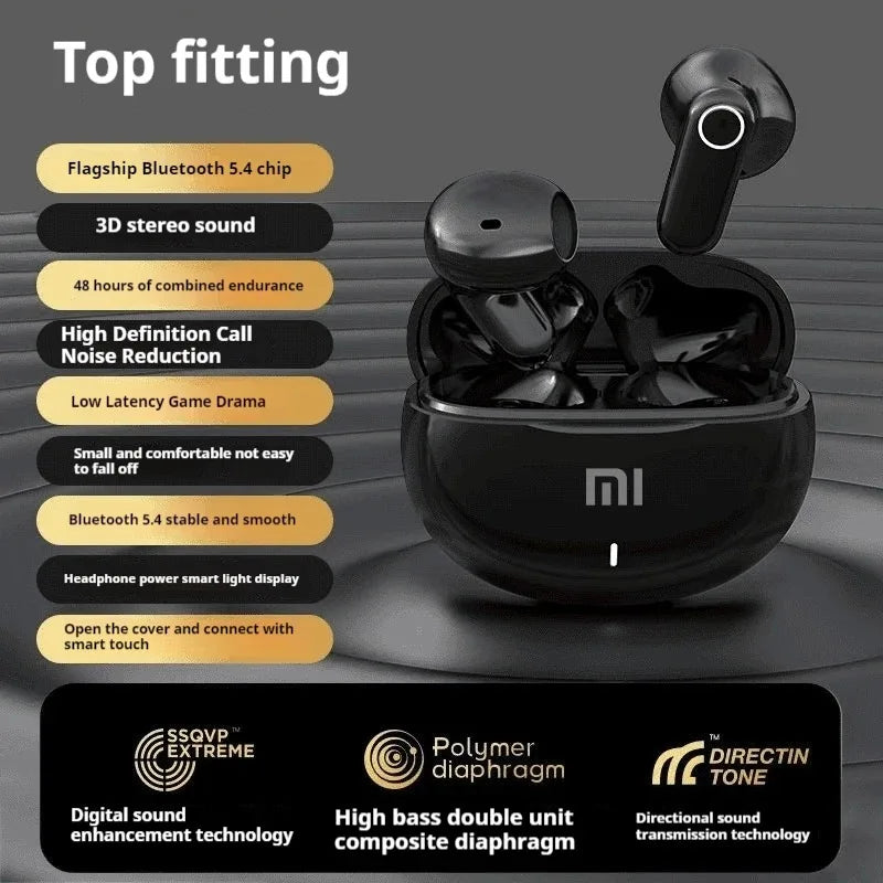 Original XIAOMI Bluetooth Headset HiFI Stereo Game Earphone Wireless Sport Earbuds Bluetooth Headphones With Mic M21 Earphone A&V