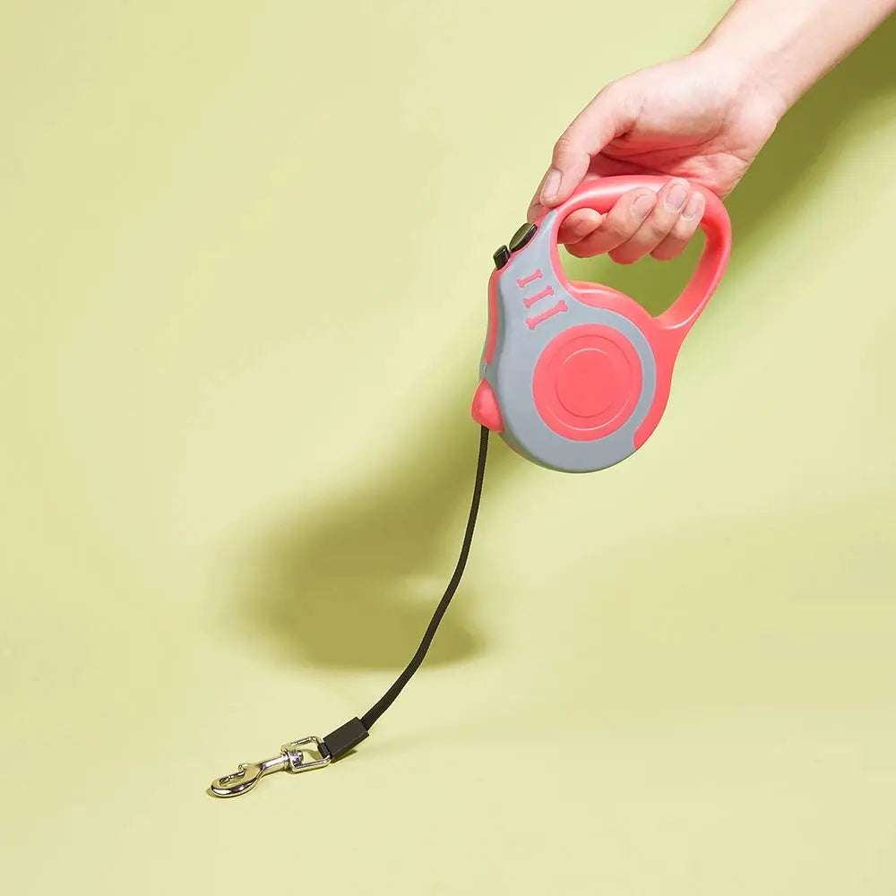 3m 5m Dog Leash Strong Nylon Puppy Lead For Small Medium Large Dogs Cats Automatic Retractable Durable Yorkshire Pet Supplies - A&V