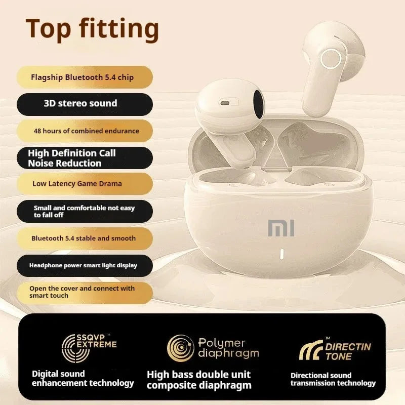 Original XIAOMI Bluetooth Headset HiFI Stereo Game Earphone Wireless Sport Earbuds Bluetooth Headphones With Mic M21 Earphone A&V