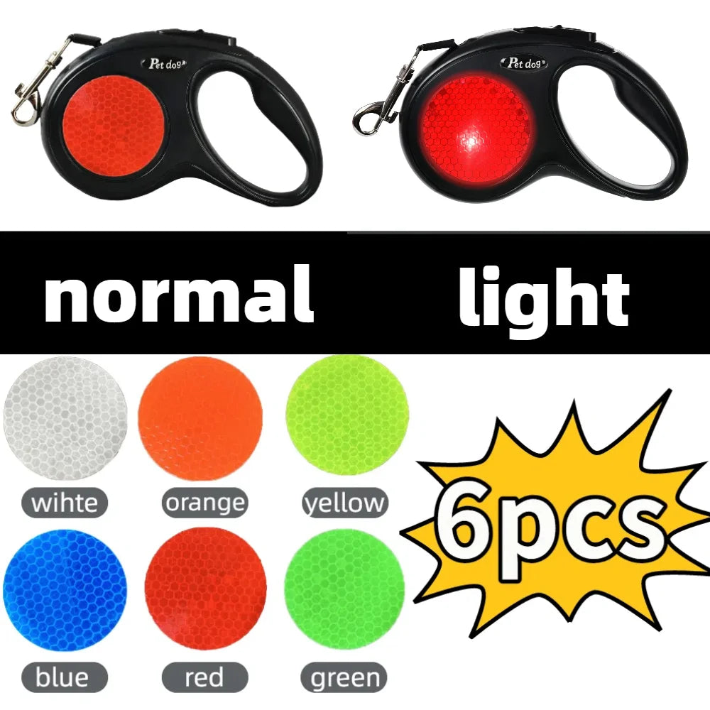 Dog Leash Automatic Retractable Pet Leash For Small Medium Dogs Cat Lead Extend Outdoor Walking Traction Rope Chihuahua Supplies - A&V